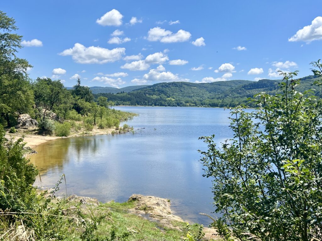Beaches at Saint Ferreol Lake