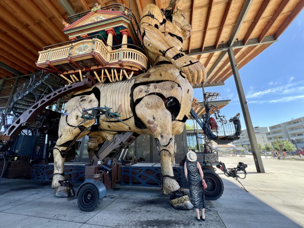 Minotaur Asterion ride at La Halle de La Machine