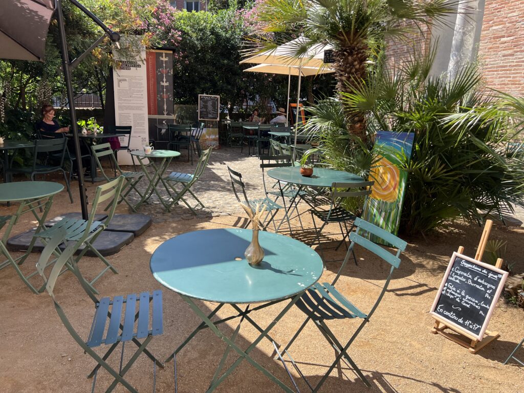 Cafe at Musee Raymond