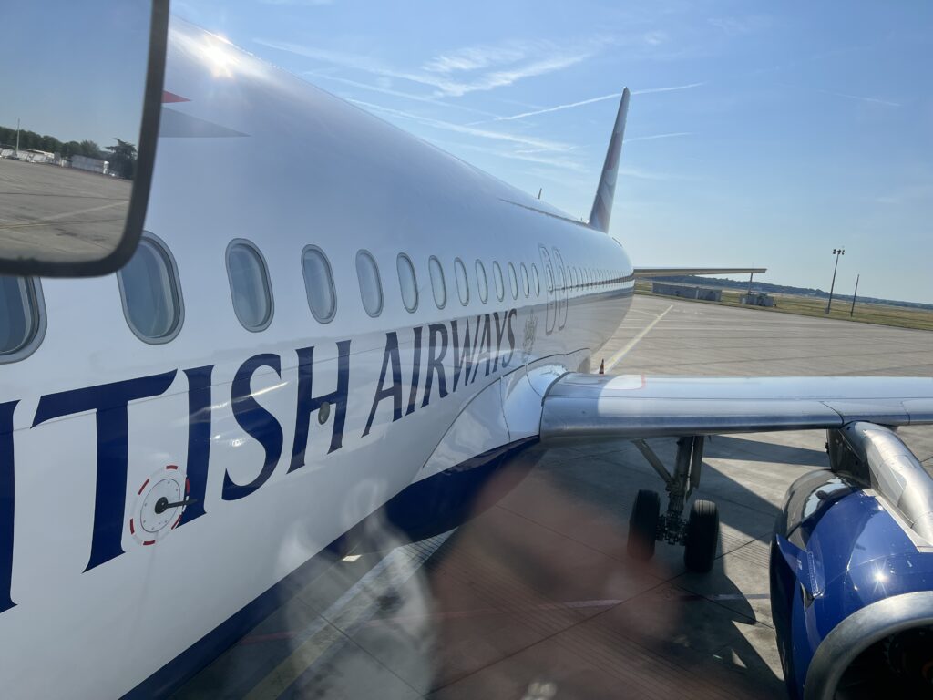 British Airways at Toulouse Blagnac