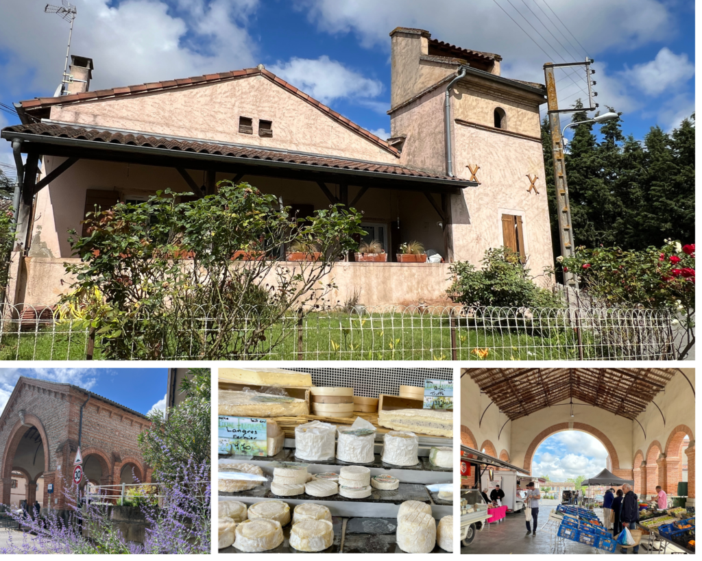 Launac Pigeonnier and Sunday Market