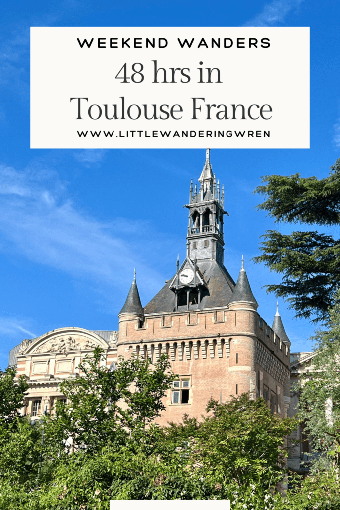 Pintrest Pin Visiting Toulouse