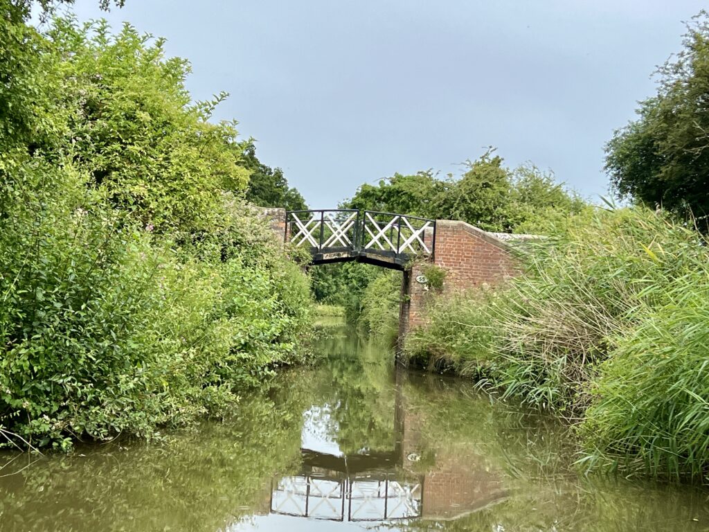 Bridge 55 on the Stratford Canal with Drifters Waterway Holidays