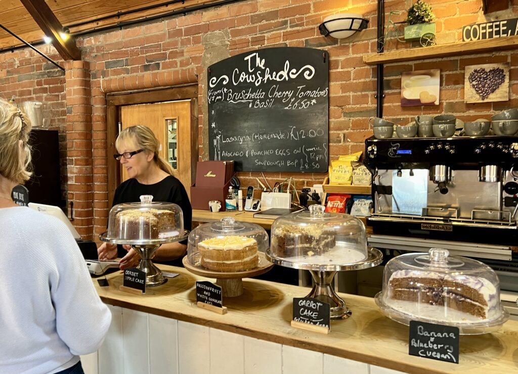 The Cowshed Café at Yew Tree Farm