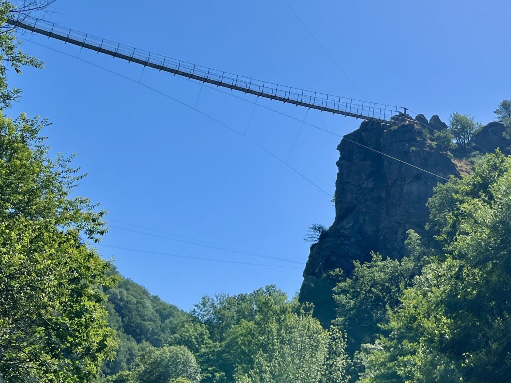 View of la passerelle de Mazamet