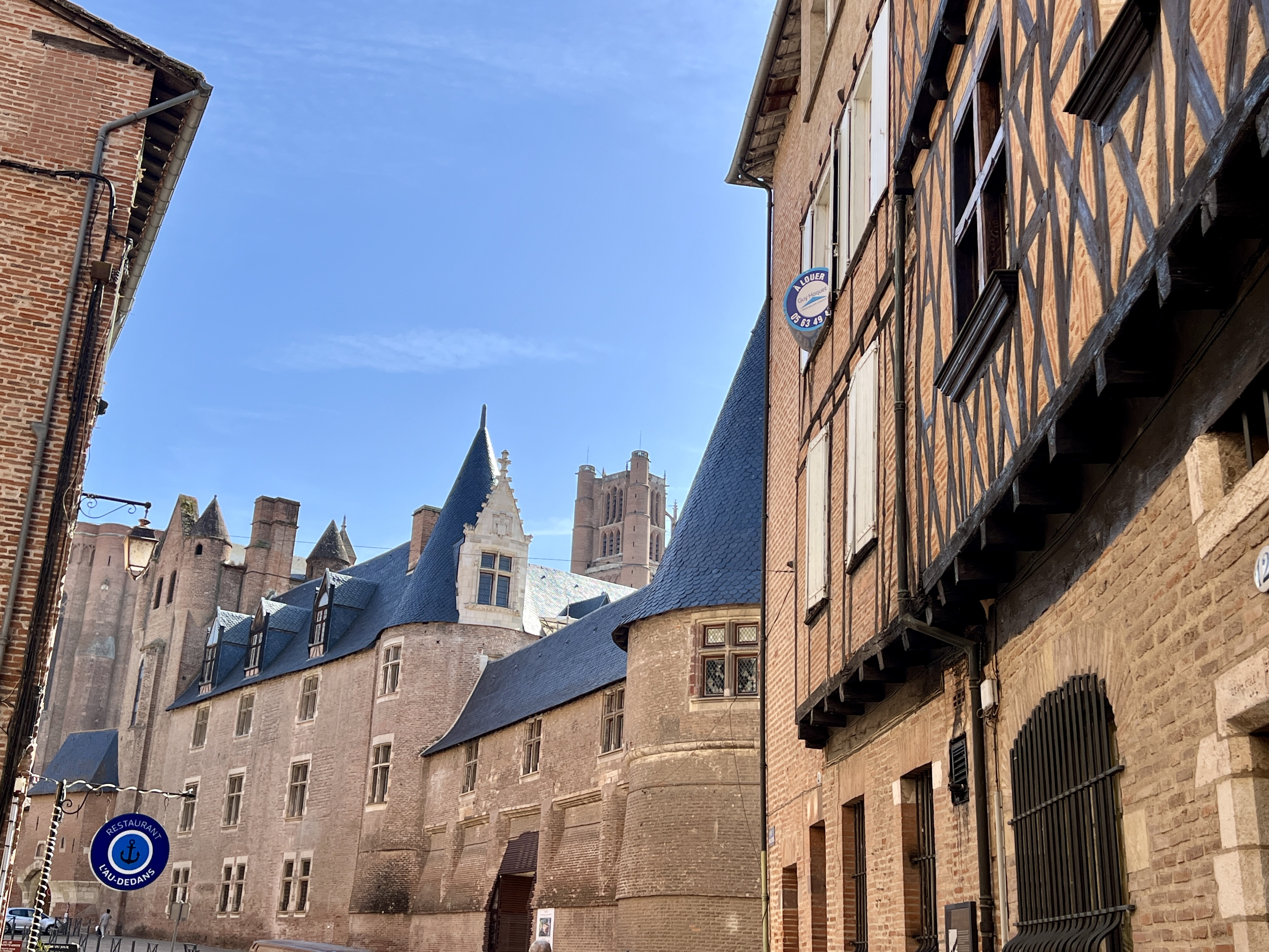 Wandering Albi’s Episcopal City, France.