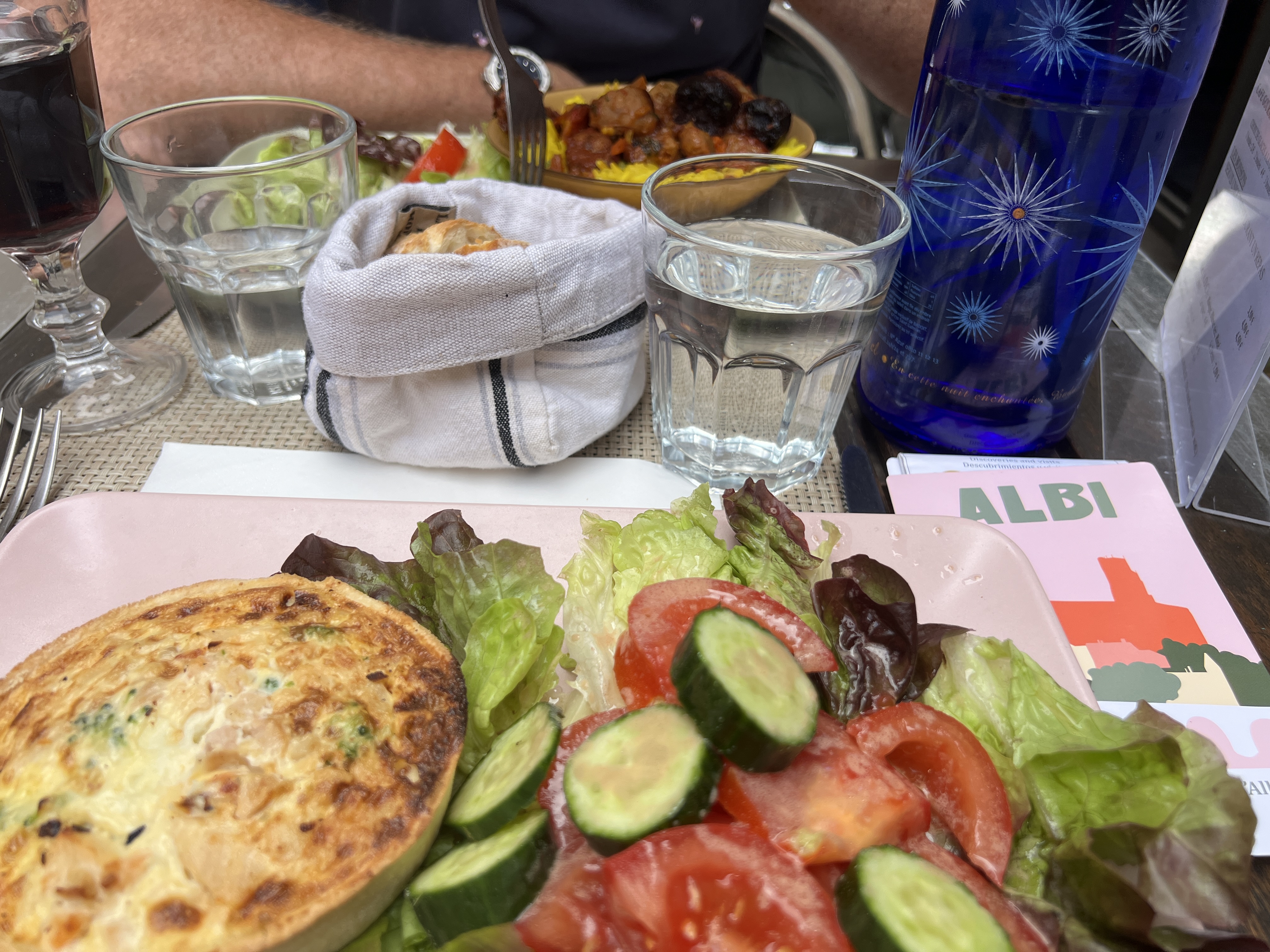 Menu du Jour Le Solelhou. Albi.