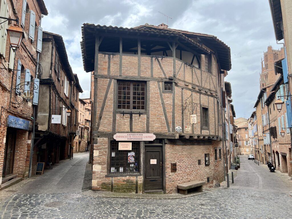 Albi Medieval houses in Tarn, Occitanie
