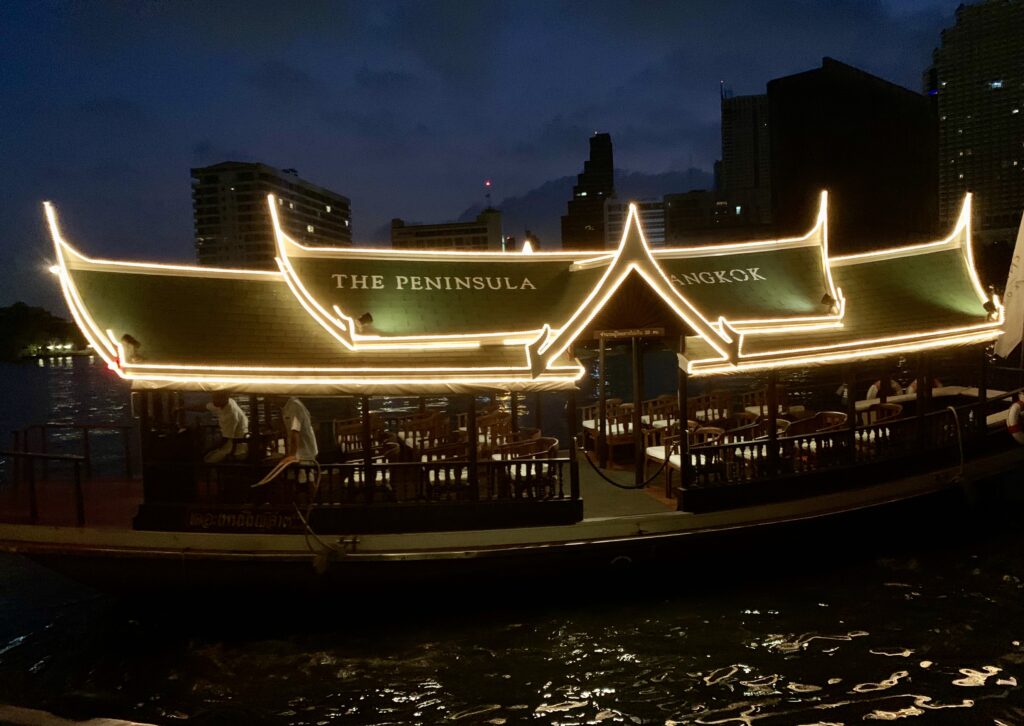 Peninsula Bangkok Shuttle Boat