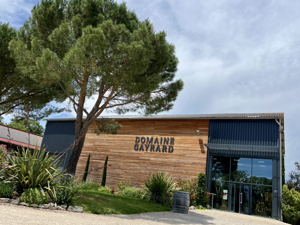 Domaine Gayrard cave 