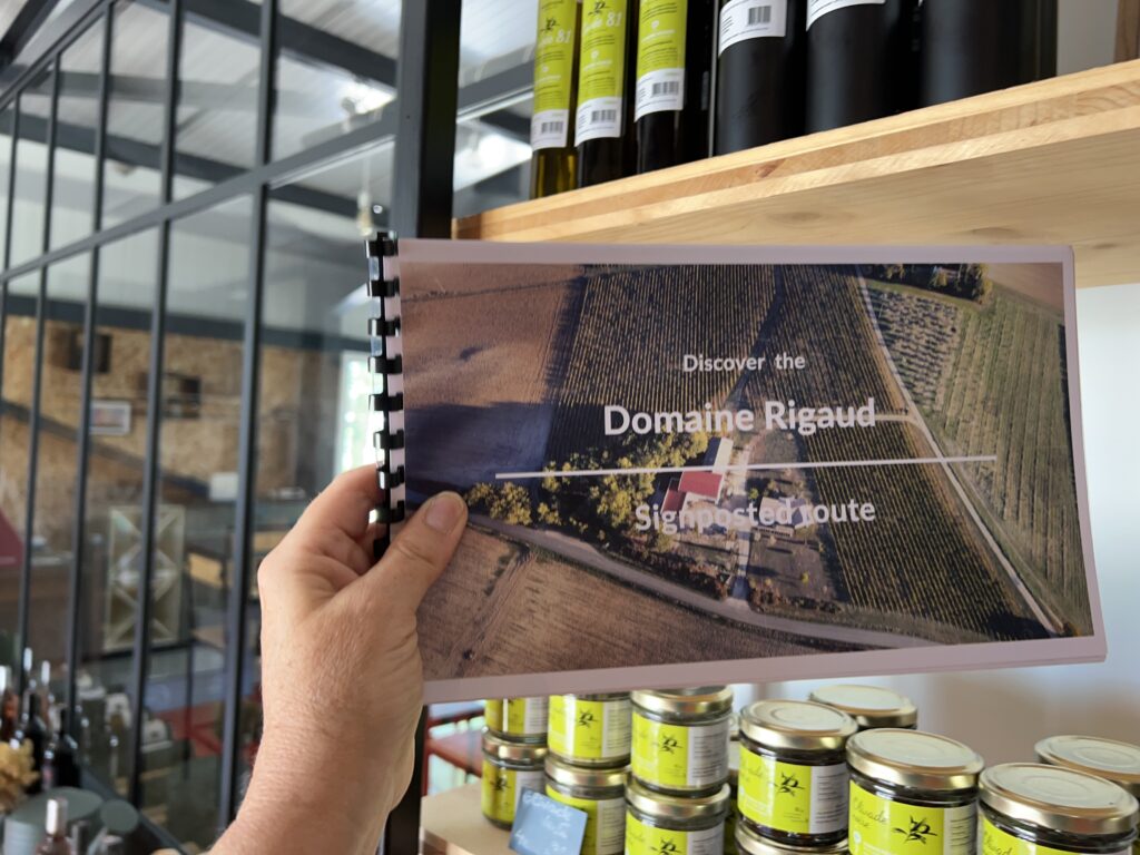 Walk at Domaine Riguad Olive Oil 