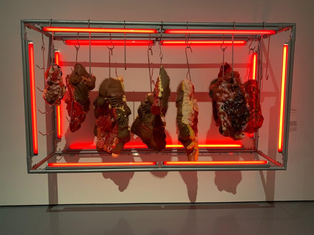 Red Rack of Those Ravaged and Unconsenting by American Artist King Cobra