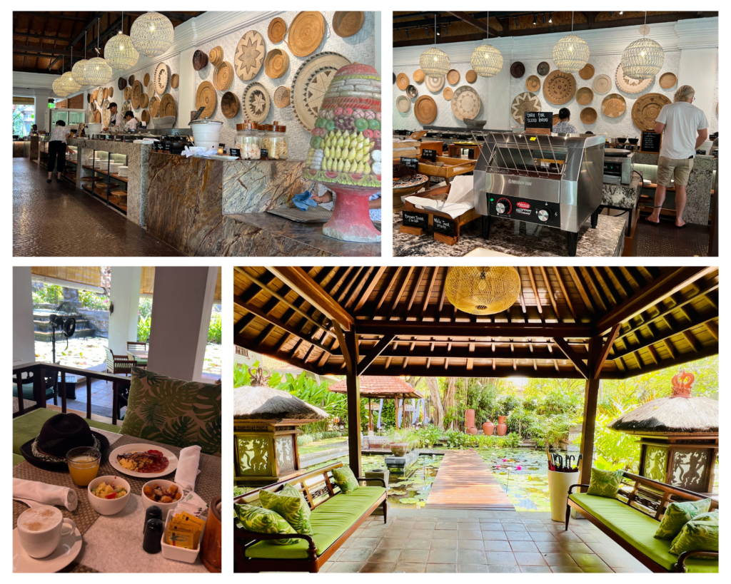 Watercourt Breakfast Grand Hyatt Bali