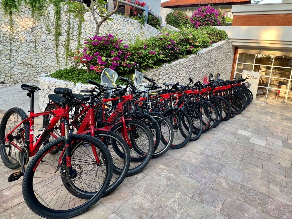 Bikes for rent Grand Hyatt Bali