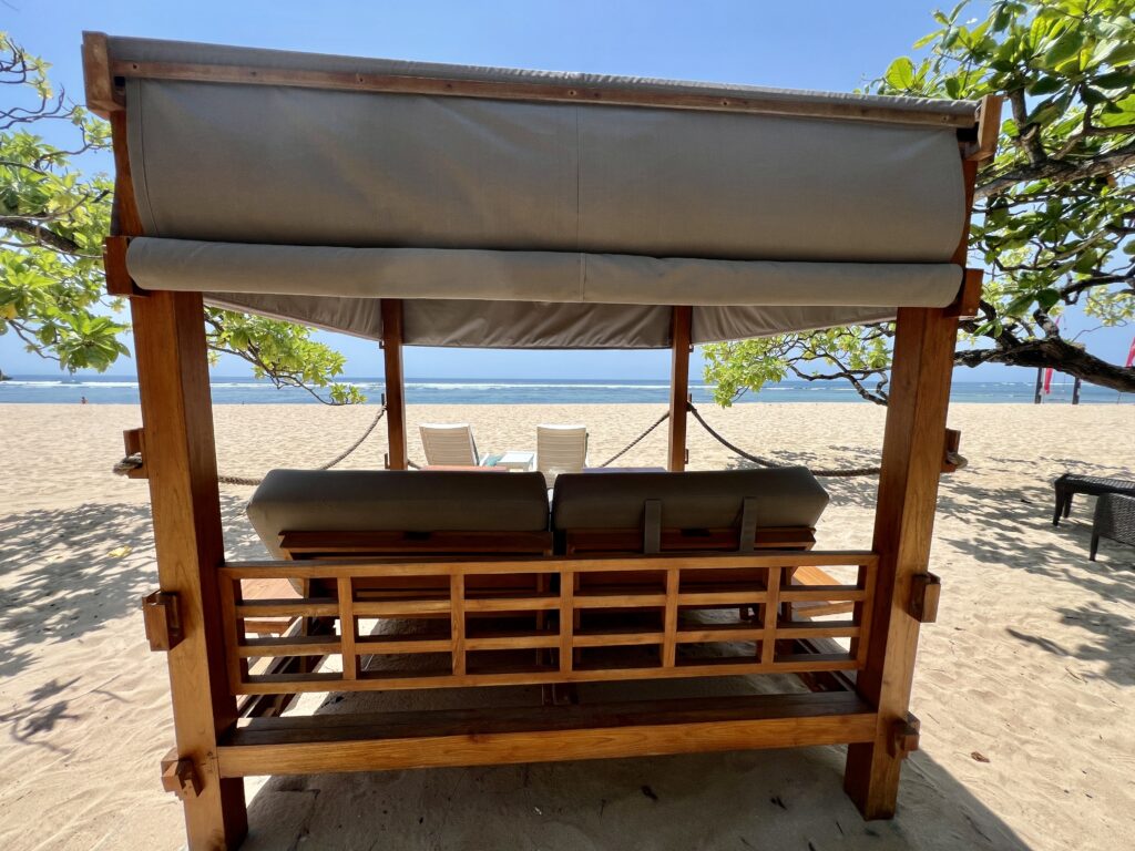 Beachfront cabana for rent Grand Hyatt Bali, Nusa Dua