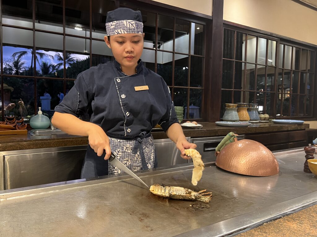Half Lobster Teppanaki at Nampu