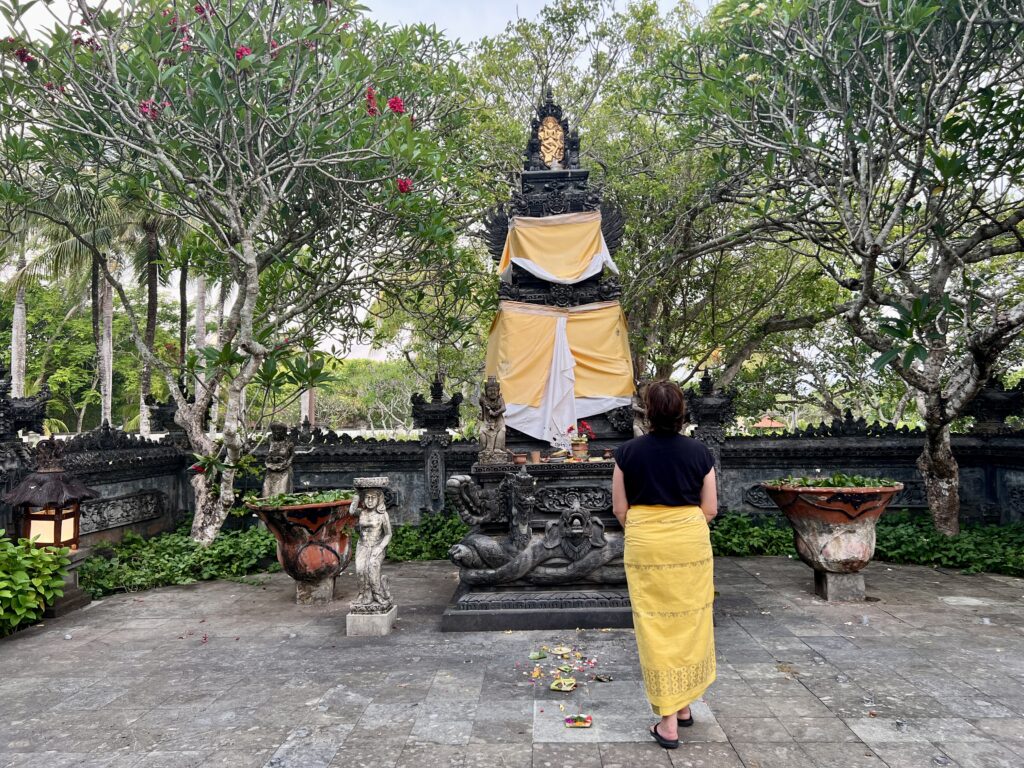 Temple Visit Grand Hyatt Bali Wellness