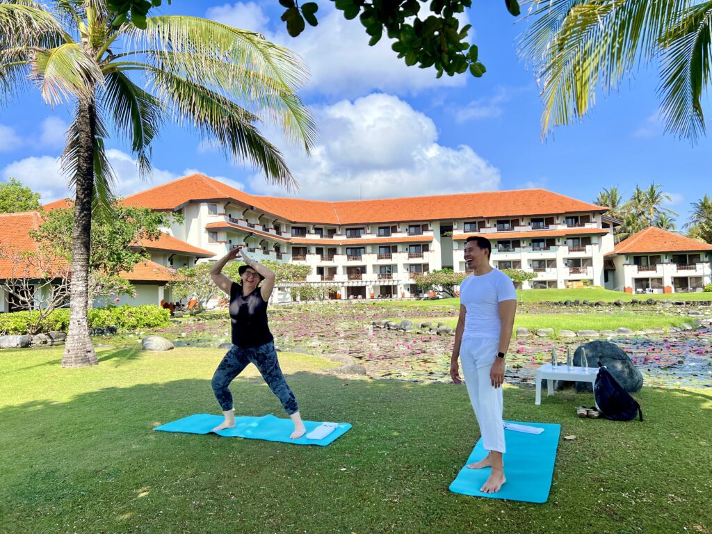 Laughter Yoga Grand Hyatt Bali