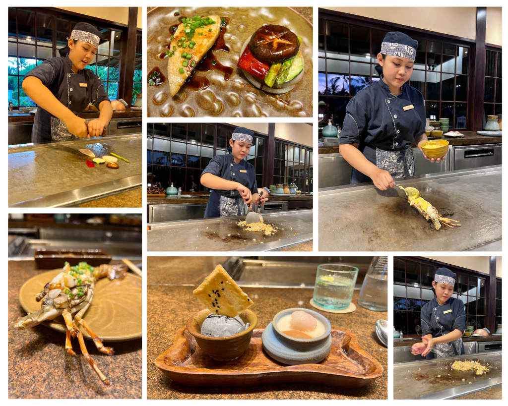 Washoka Set Menu Teppanaki at Nampu