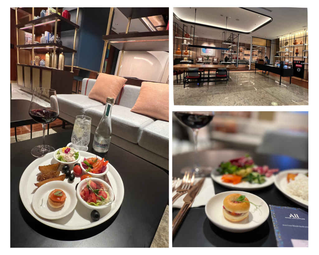 Evening cocktails and canapes at Swissotel Jakarta PIK Avenue