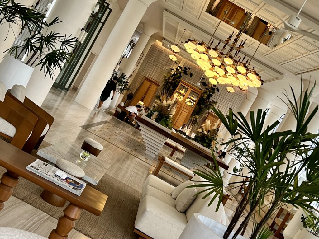 Reception area at Centara Reserve Samui