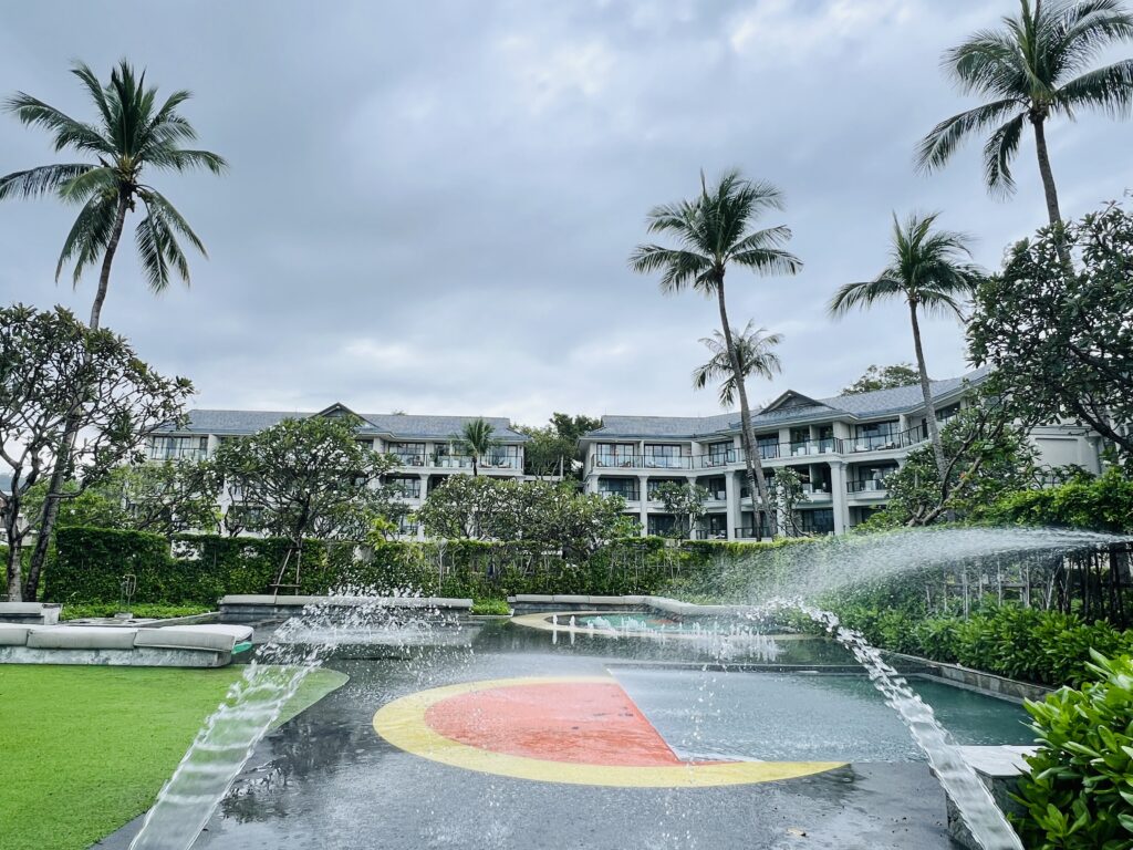 Children's splash water park Centara Reserve Samui
