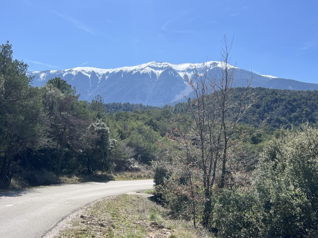 Mount Ventoux, France fromfrom Plaisans