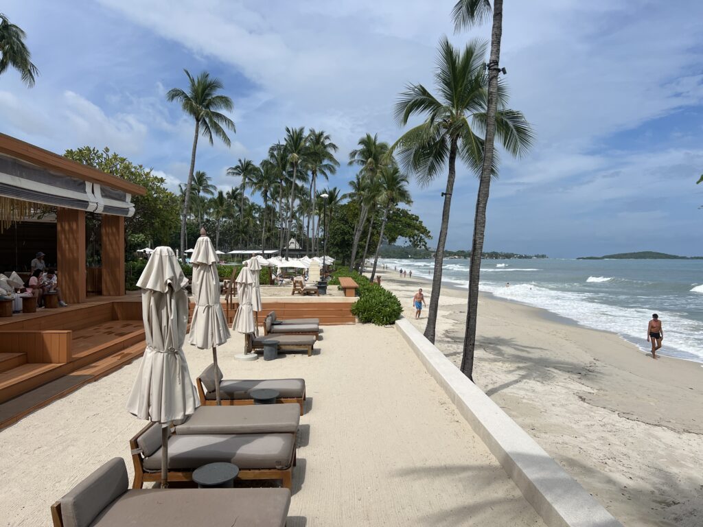 Chaweng Beach front at Centara Reserve Samui