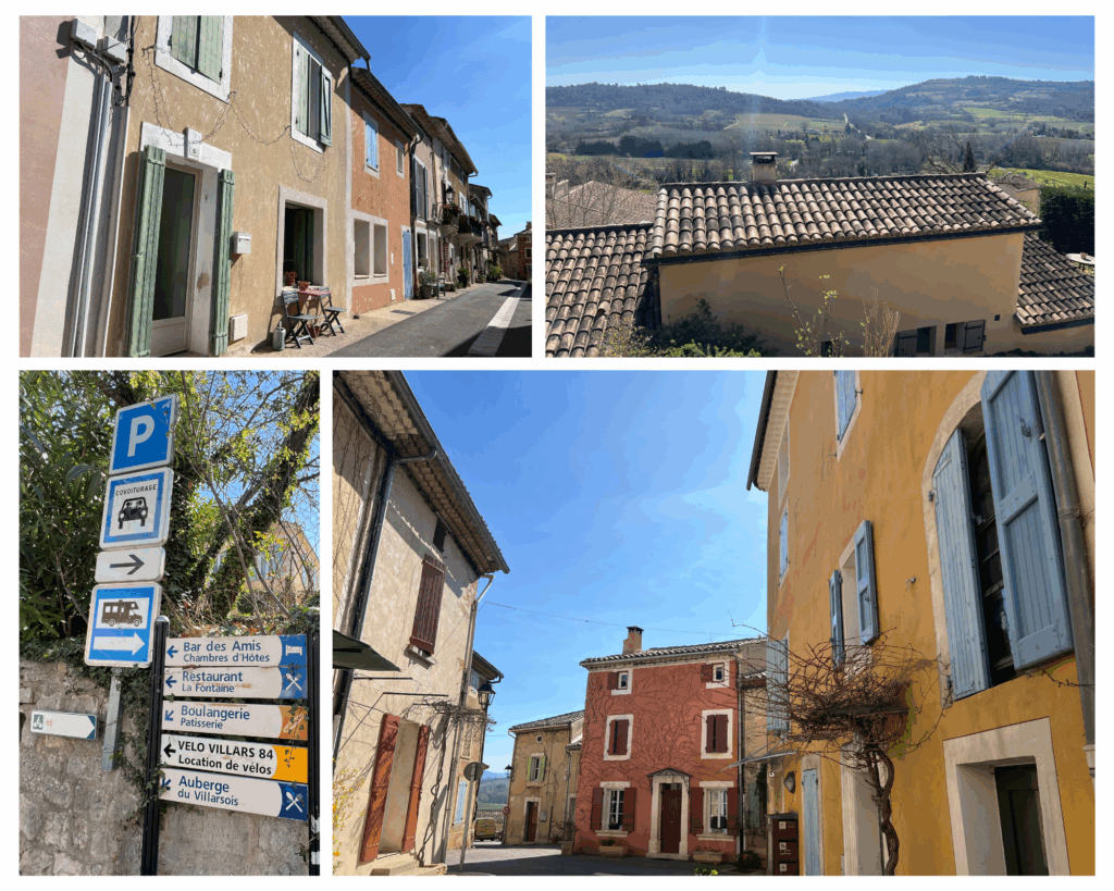 Village scenes from 84400 Villars
