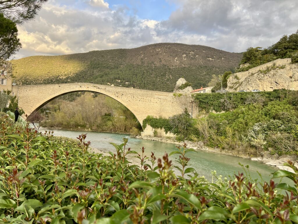 The Roman Bridge Nyons Drome Provencale