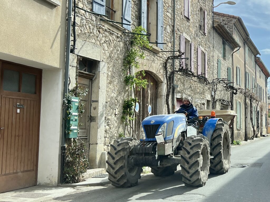 Sainte-Jalle in the baronnies region of Drome Provencale.