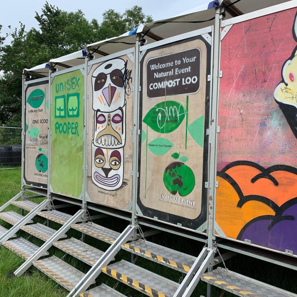 Compost Loo at Glastonbury Festival