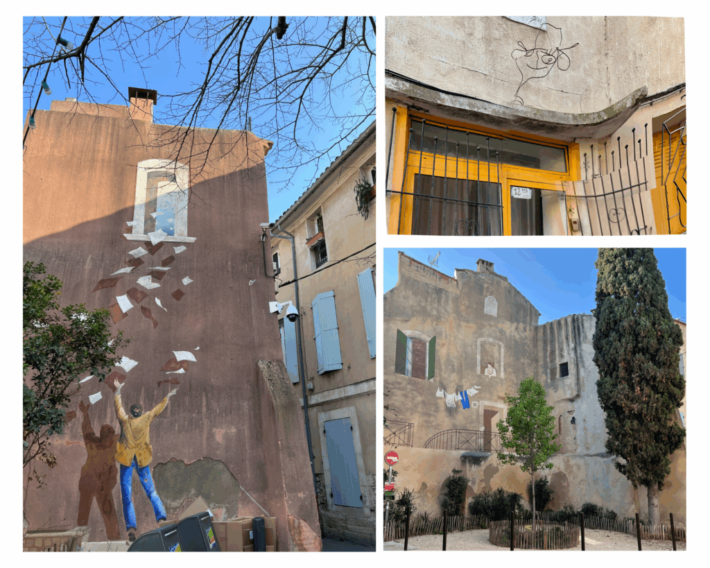 Street art in L’Isle-sur-la-Sorgue