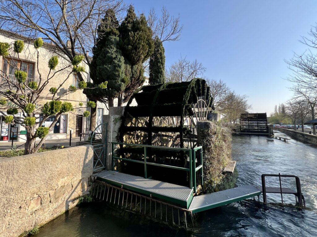 Waterwheels at L’Isle-sur-la-Sorgue